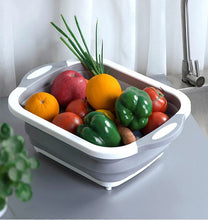 Cargar imagen en el visor de la galería, Escurreverduras Plegable + Tabla