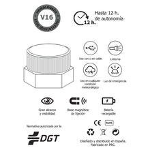Cargar imagen en el visor de la galería, Luz de emergencia SOS para hogar / coche